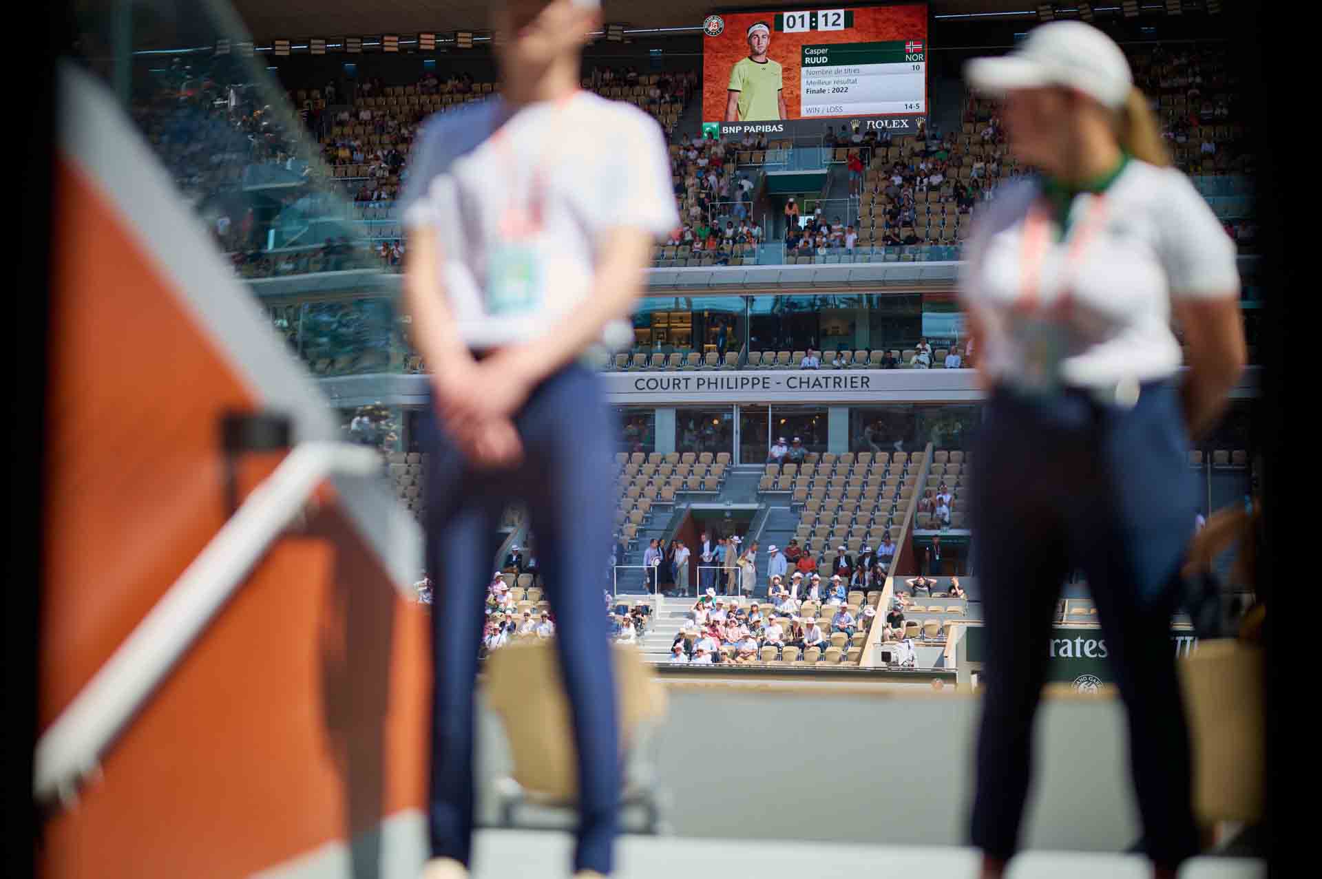 Court Philippe Chatrier - Roland Garros 2023