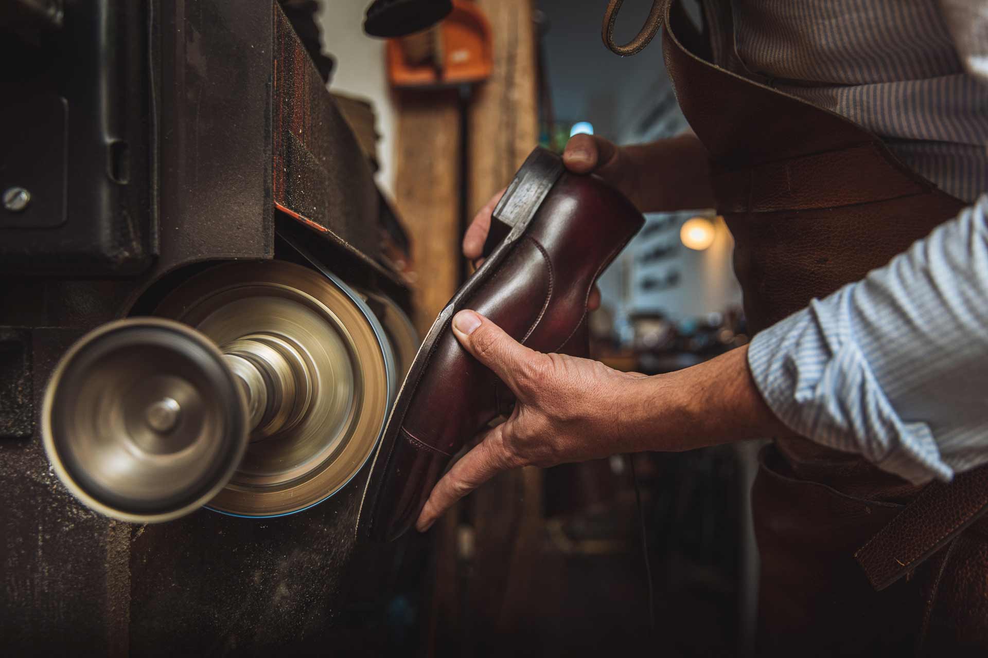 Savoir-faire artisan Atelier Desbois Cordonnier