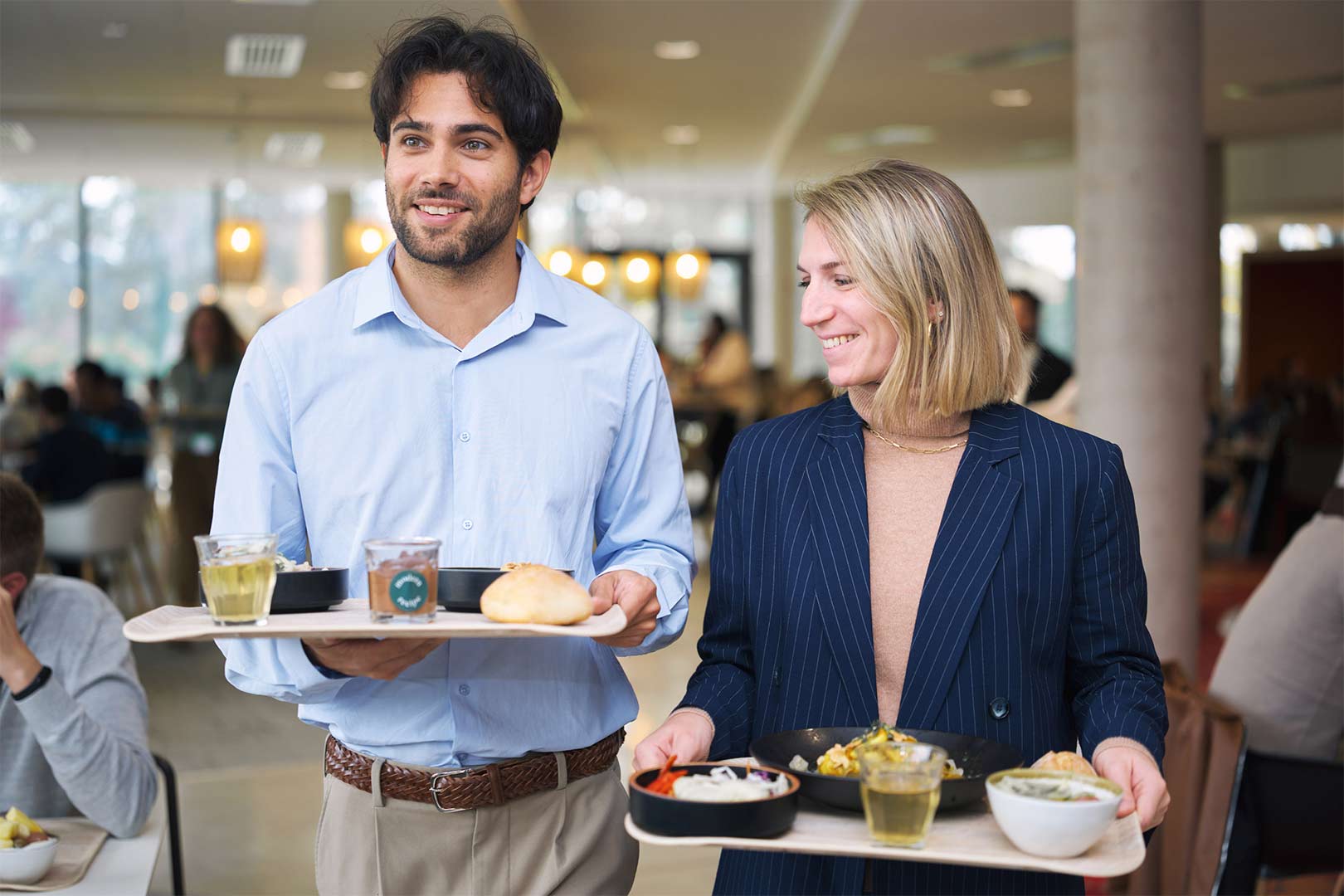 Sodexo Modern Recipe banque d'images Couloir 3