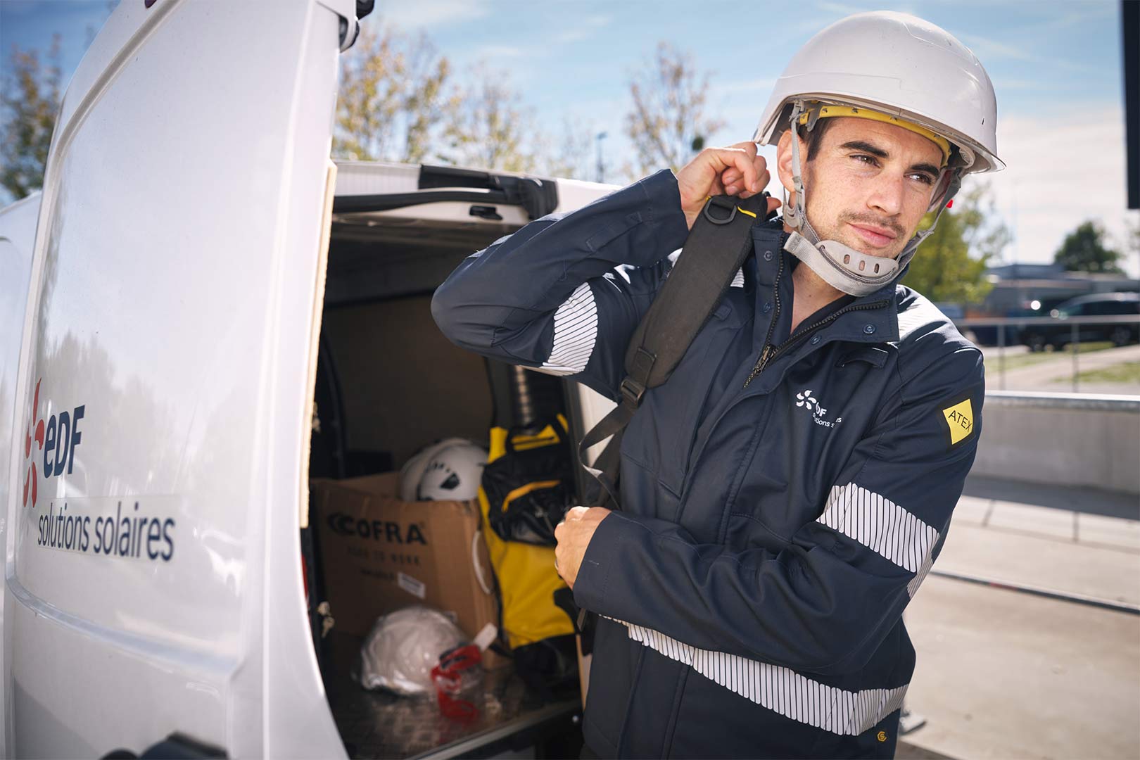 photos marque employeur EDF solutions solaires