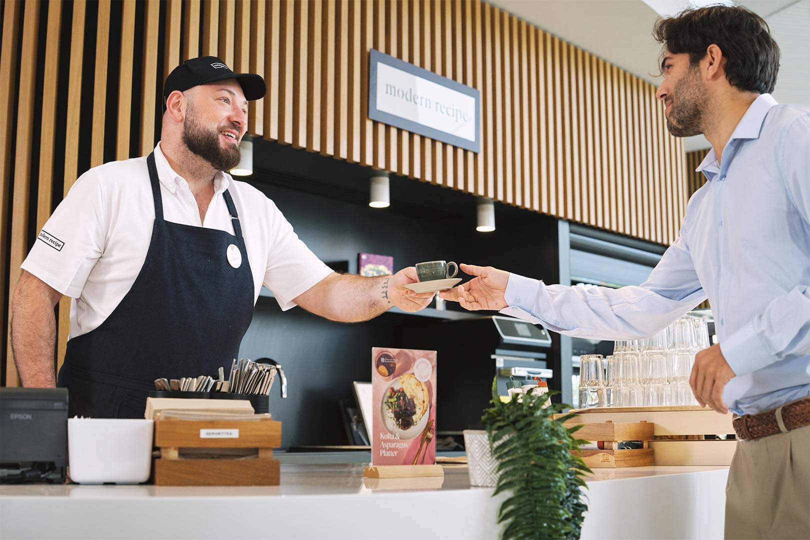 Sodexo Modern Recipe banque d'images Couloir 3