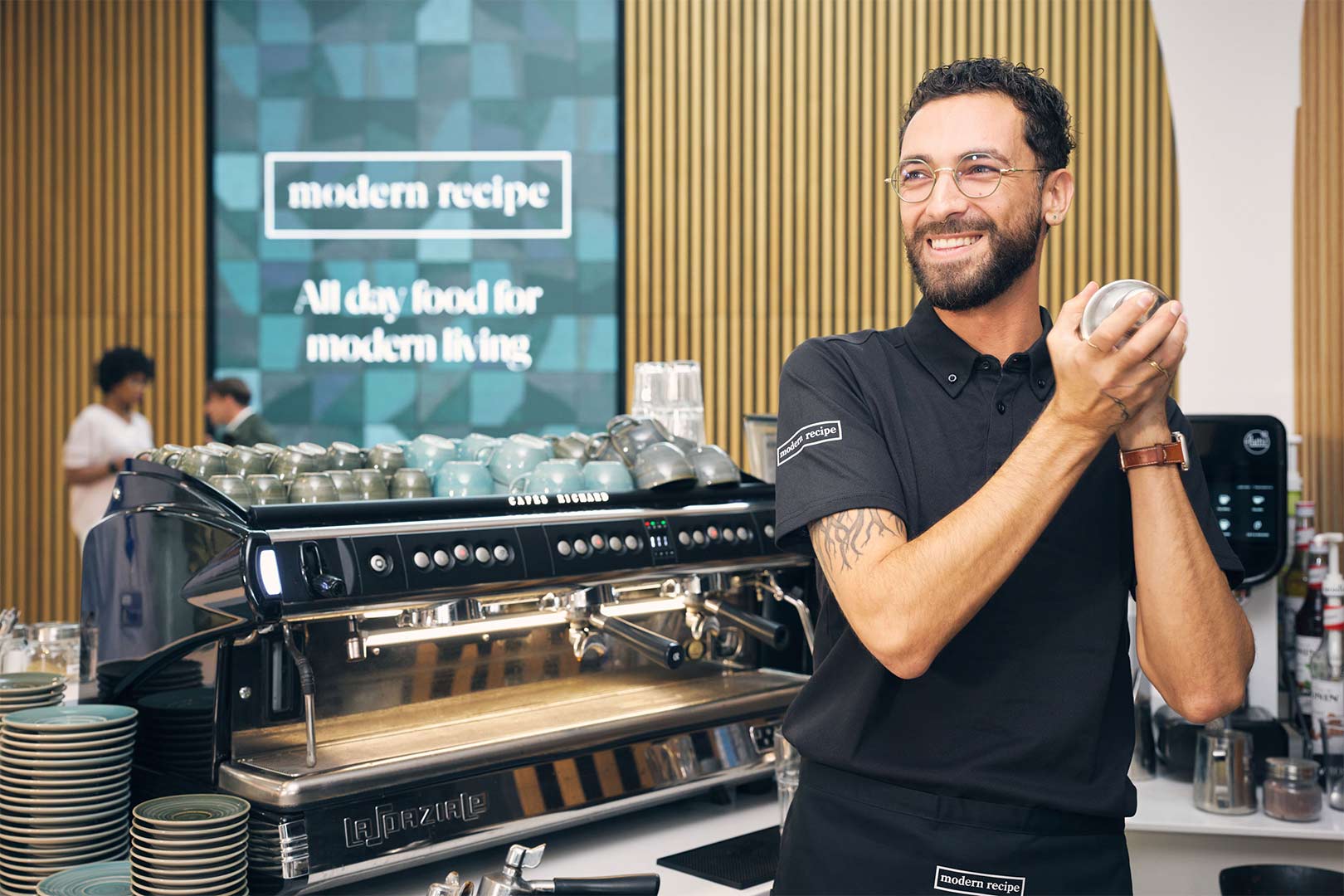 Sodexo Modern Recipe banque d'images Couloir 3