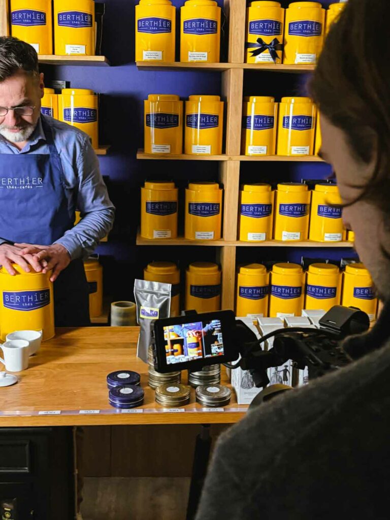 backstage tournage berthier